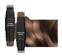 Hairline Cover Stick, Doppia Ended Root Concealer Comb, Waterproof Shading Pen Tool, Lightweight Color Quick Repair Solution, Ideal for Home Use, Hotel Travel, School, Apartment Styling