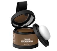 Hairline Powder - Polvere per nascondere macchie calve | Colore dei capelli per ritocchi radici, ritocco radici, applicatore incluso, impermeabile, di lunga durata, correttore grigio per ingrandimento