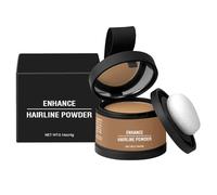 Hairline Powder - Polvere per nascondere macchie calve | Colore dei capelli per ritocchi radici, ritocco radici, applicatore incluso, impermeabile, di lunga durata, correttore grigio per ingrandimento