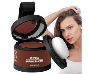 Hairline Powder Root Cover Up - Waterproof Hair Root Concealer Powder With Applicator, Instant Hairline Filler For Gray Coverage Hair Volume Boost, Long Lasting Haiir Texture Powdere For Men Women