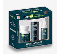 HairMD Post-Transplant Hair Repair Set - 1- Month Hair Repair Treatment with Repair Shampoo, Repair Serum, Hair Multivitamins - Advanced Hair Care Products with Biotin, Keratin, Collagen