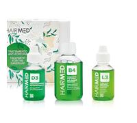 HAIRMED - Set Trattamento Antiforfora Professionale - Specifico per Forfora Secca - Shampoo B4, Pre Shampoo D3 e Lozione L3