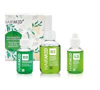 HAIRMED - Set Trattamento Antiforora Professionale - Specifico per Forfora Grassa - Shampoo B3, Pre Shampoo D3 e Lozione L3