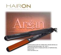 HAIRON ARGAN PIASTRA CAPELLI EXTRA LONG PIASTRE BASCULANTI IN TORMALINA E ARGAN