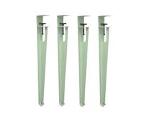 Hairpin Table Legs 4pcs Table Legs Set Adjustable Height Metal Coffee Tables Leg Diy Workbench, Dining Tables Extension Furniture(71cm/Light green)