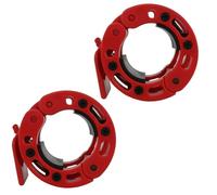 HAISENG 1 paio di morsetti per bilanciere, resistenti collari per esercizi, rilascio rapido, coppia di clip di bloccaggio, fissaggio e rimozione rapide per bilanciere, collari