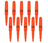 HAISENG 10Pcs Canna Da Pesca Punta Glow Stick Plugs-in Night Led Alimentatori Morsi Allarme Affrontare Enduring Rod Tip