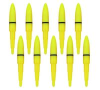 HAISENG 10Pcs Canna Da Pesca Punta Glow Stick Plugs-in Night Led Alimentatori Morsi Allarme Affrontare Enduring Rod Tip