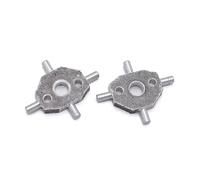 HAISENG Anteriore Faro Rondella Spray Ugello Copertura Perni Girevole Crociforme Per X Tipo Auto Parte di Riparazione Faro Rondella Copertura