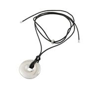 HAISENG Collana lunga contemporanea con ciondolo a forma di bottiglia di vino, con fibbia per la pace, gioielli in lega per varie occasioni, E, come descritto, come descritto