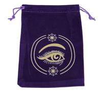 HAISENG Dadi Cordoncini Borsa Sacchetti di Gioielli Organizzatori Tarocchi Oracoli Carta di Stoccaggio Regalo di Viaggio Stregoneria Forniture Oracoli Sacchetto di Carta Velluti, B, Taglia unica