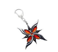 HAISENG Portachiavi in metallo con ciondolo a forma di servo, collana alla moda per fan di anime e giovani consumatori alla ricerca di accessori unici da collezione gioielli con charm anime, Collana
