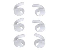 HAISENG Set di 3 tappi per le orecchie in silicone per auricolari per un comfort tutto il giorno per entrambi i generi ganci per cuffie