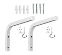 HAISENG Staffe di montaggio a soffitto per schermi per proiettori resistenti a distanza regolabile per configurazioni di proiezione sicure Staffe per proiettori
