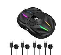 HAISENG Tapper schermo multifunzionale con controllo della velocità a 199 livelli e tecnologia dei sensori di luce dinamica adatta per dispositivi mobili Tecnologia Touchless clic ottici