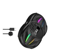 HAISENG Tapper schermo multifunzionale con controllo della velocità a 199 livelli e tecnologia dei sensori di luce dinamica adatta per dispositivi mobili Tecnologia Touchless clic ottici