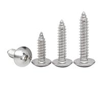 HAISHANG 20 Pezzi M3x30mm Viti Autofilettanti Testa Bombata per Legno