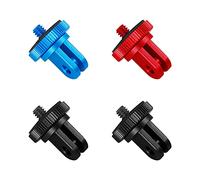 Haisheng 4PCS Adattatore camera adattatore di montaggio Adattatore fotocamera adattatore per treppiede adattatore gopro supporto gopro bici per fotocamera compatibile con altra action cam (3 colori)