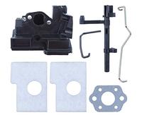 Haishine Adattatore per carburatore Filtro aria Albero interruttore Kit acceleratore Choke Rod per STIHL MS180 MS170 018 017 Parti motosega 11301402803