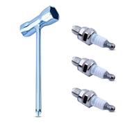 Haishine Candela per NGK, 3365 CMR6H Candela per Stihl/Bosch/Honda/Husqvarna/Echo per Champion RZ7C RZ7CT10 965 Sostituzione NGK stk 3365 con Chiave a Bussola
