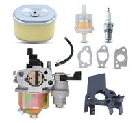 Haishine Carburatore per Honda GX160 GX200 GX168 GX140 GX120 5,5 CV 6,5 CV per pompa acqua idropulitrice ad alta pressione con inserto filtro dell'aria, scudo termico carburatore tubo olio candela
