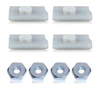 HAISHINE Confezione da 4 Kit di Strisce per paraurti da Barra di Copertura pignone per STIHL MS291 MS311 MS341 MS361 MS361C MS362 MS391 MS441 Motosega