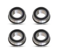 Haishine Cuscinetto ruota per Honda MTD Hayter Snapper tosaerba HR215 HRB536 5221 741-0180 741-0262 per John Deere M150236 LG6957084 M83184, cuscinetto ruota Ø 12,7 x 28,6 x 11 mm