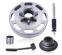 Haishine Disco passivo 435 per motoseghe Husqvarna 435, 340, 345, 350, 351, 353, 440E, 450E, ricambio per 505441501, kit disco passivo con girante e frizione a rulli