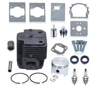 Haishine Kit cilindro e pistone PB-770 per soffiatori Echo PB-770, PB-770H, PB-770T, PB-650, PB-651, PB-750, PB-751,con guarnizione, filtro carburante, pompetta di adescamento, sostituisce A130002130
