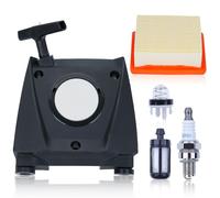 Haishine Kit di avviamento a richiamo per Stihl BR800 BR800X soffiatore a schiena, con candela di accensione, filtro del carburante, sostituisce per 4283-190-4001