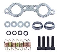 Haishine Kit di ricostruzione Molla Guarnizione silenziatore di scarico per Polaris Sportsman 2002-2006 MV7 600 700 800 Frontier 2002-2005, Sostituire OEM# 5811511 3610047