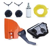 Haishine Kit frizione ruota catena frizione pignone per Husqvarna 142 141 137 136 motosega 530054802, 544097901