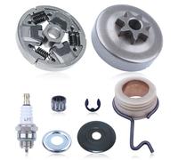 Haishine Kit pignone e frizione per motoseghe Stihl MS261, MS261C, MS270, MS280, MS271 e MS271C; Sostituisce i codici 1121 160 2051, 1141 640 2001; Include campana frizione e cuscinetto a rullini