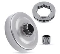 Haishine Kit Tamburo Frizione per Husqvarna 55 51 50 154 254, Pignone e Frizione 325"-7T con Pignone, Cuscinetto ad Aghi, Sostituzione OEM 503088702