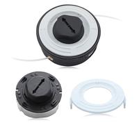 Haishine Reemplazo de cabezal de corte de césped, accesorios de corte de césped para cortadora de césped automática Stihl C3-2, cabezal de repuesto para cabezal de corte de 5 carretes FSA 57 FSE