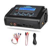 Haisito Caricabatteria LiPo Bilanciato Scaricatore 150 W 10A AC/DC per NiCd Li-Ion Life NiMH LiHV PB Smart Batteria