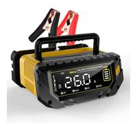 Haisito: Caricabatterie intelligente da 26 A, 6 V, 12 V/24 V, manutenzione automatica, caricabatterie e desolfatore con protezione da sovraccarico e compensazione della temperatura, per batterie al