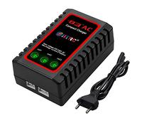 Haisito Caricabatterie Lipo per Pacco Batteria 2S 3S (7,4 V, 11,1 V), Compatto Caricabatterie Rapido Bilanciamento Batteria Caricabatterie (100-240 V) per RC Quadcopter Drone Car Boat