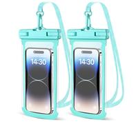 HAISSKY Custodia Impermeabile Borsa [2 Pezzi] IPX8 Custodia Impermeabile Smartphone Universale Borsa Protezione Cover Subacquea per iPhone 15 14 13 12 11 Pro Max Plus Galaxy S24 S23 Fino a 7.2"