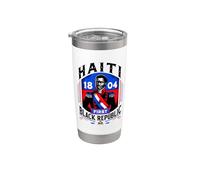 Haiti Prima Repubblica Nera 1804 Generale Toussaint Louverture Bicchiere termico in acciaio inox doppia parete