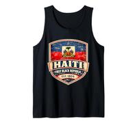 Haiti Prima Repubblica Nera dal 1804 Bandiera Haitiana Day Pride Canotta