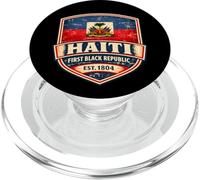 Haiti Prima Repubblica Nera dal 1804 Bandiera Haitiana Day Pride PopSockets PopGrip per MagSafe
