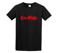 HAIWANGYE Cromags Cro Mags Logo Punk Hardcore Band Mens Black T-Shirt L