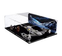 HAIWENFEIQI Vetrina in acrilico per Lego 75325 N-1 Starfighter, antipolvere, compatibile con Lego, modello vetrina regalo (non incluso il modello)