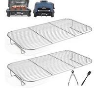 HAIWILL 2 griglie per barbecue in acciaio inox per Ninja Woodfire OG850EU OG901EU Ninja Woodfire XL compatibili con Ninja Woodfire XL Grill e Most Smoker Grill, per Ninja Woodfire XL Pro Accessori