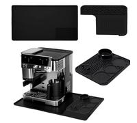 HAIWILL 3 pezzi Barista Accessori per Ninja Luxe Premier ES601EU/ES701EU, base macchina da caffè + stazione Tamper+ tappetino superiore per accessori Ninja Luxe Cafe 60 x 40 cm, tappetino in silicone