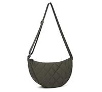 Haiwill Borsa a tracolla a mezzaluna da donna, borsa a spalla da donna in nylon trapuntato da donna, borsa a tracolla media, borsa Hobo, borsa da lavoro, borsa per lo shopping, borsa a spalla con