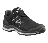 Haix Black Eagle Adventure 3.0 GTX low Scarpa per il tempo libero sportiva e confortevole 41 (UK 7) black-silver