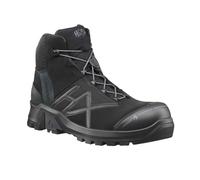 HAIX CONNEXIS Safety+ GTX mid/nero-nero: Sii un creatore! CONNEXIS Safety+ ti dà il vantaggio di prestazioni, sicurezza, Nero , 45 EU