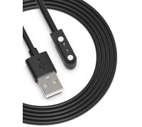 Haiyistar 2 Pin 4mm Cavo Ricarica Magnetico Universale per Smartwatch, 5W USB Caricatore Magnetico Cavo Accessori per Smartwatch YAMAY SW022/Ticwatch GTX/AGPTEK LW11/Reflex Active/Yamay